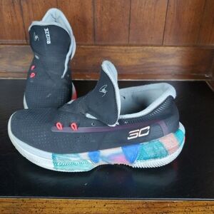 Under Armour Sc 3zer0 Iii Basketball Shoe, White,